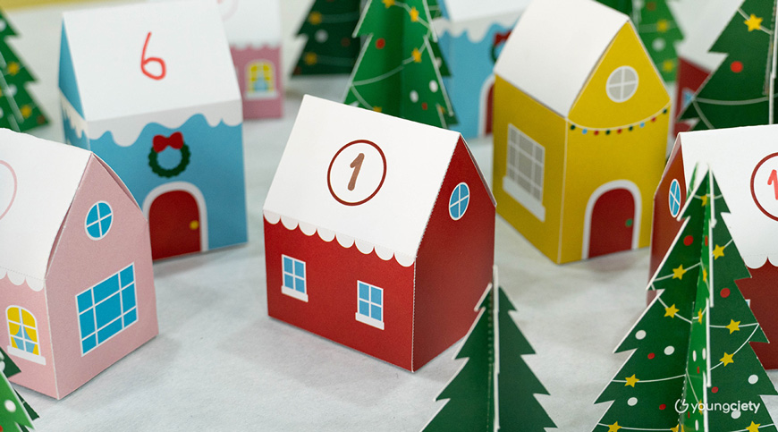 Christmas Advent Calendar ปฏิทินกล่องของขวัญ