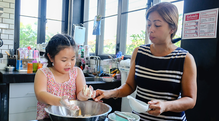 กระตุ้นกระบวนการเรียนรู้เด็กปฐมวัย ผ่านการจัดกิจกรรมการประกอบอาหาร