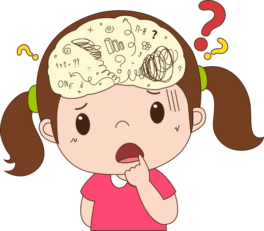 เด็กมีความคิดที่สับสนและไม่เป็นระบบ