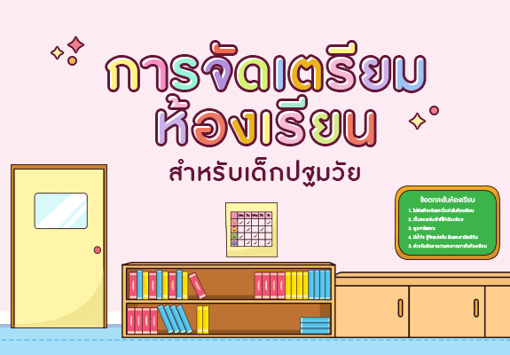 การเตรียมห้องเรียนสำหรับเด็กปฐมวัย