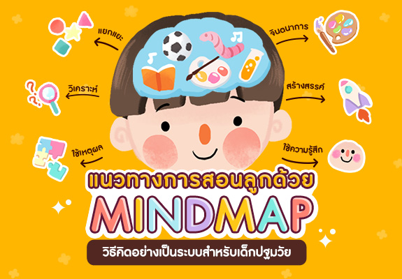 แนวทางการสอนลูกให้คิดอย่างเป็นระบบด้วย Mind Map