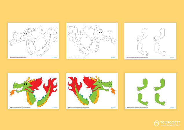 ตัวอย่าง  Pattern หุ่นเชิดมังกรหยก